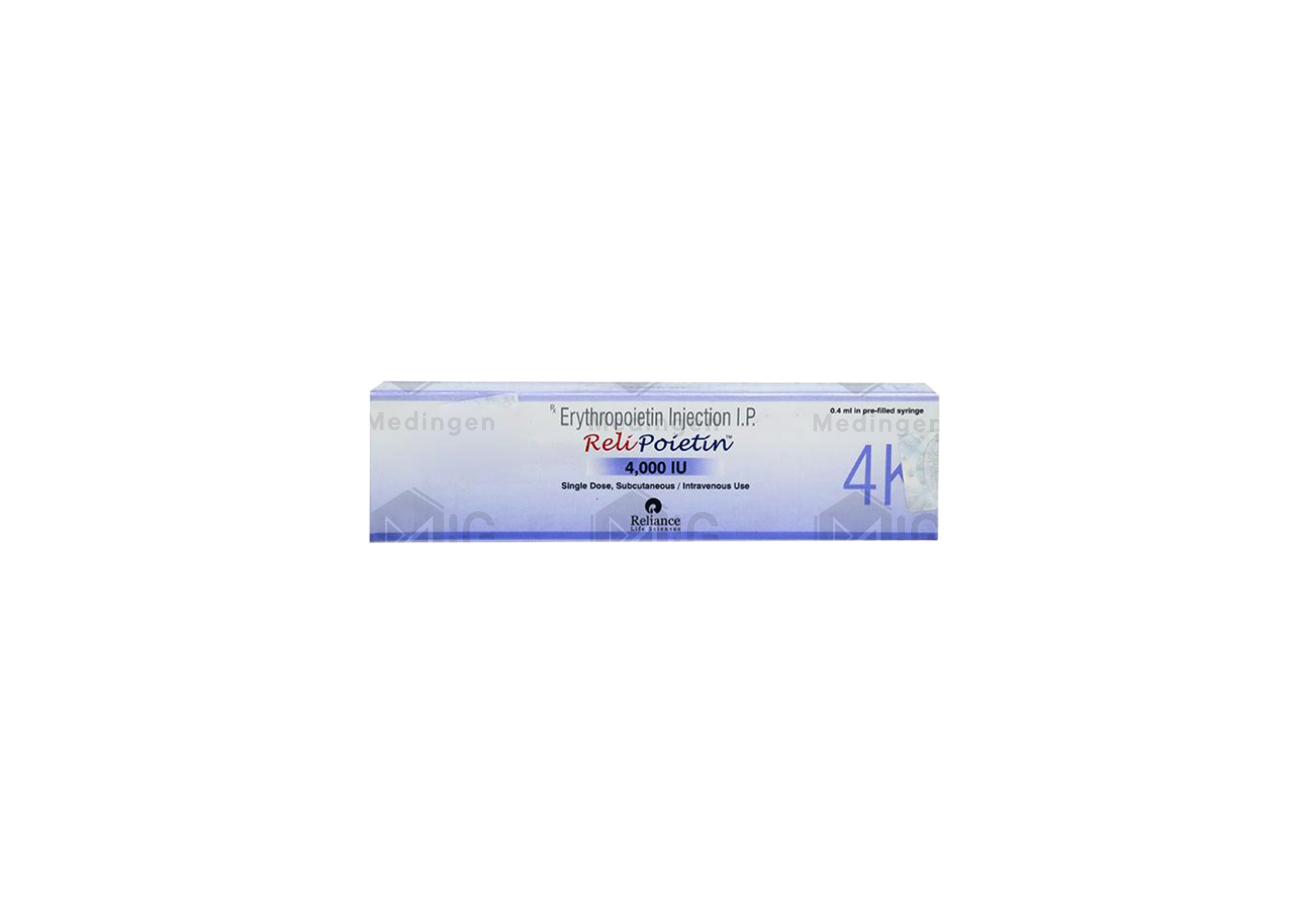 RELIPOIETIN 4000 IU INJECTION